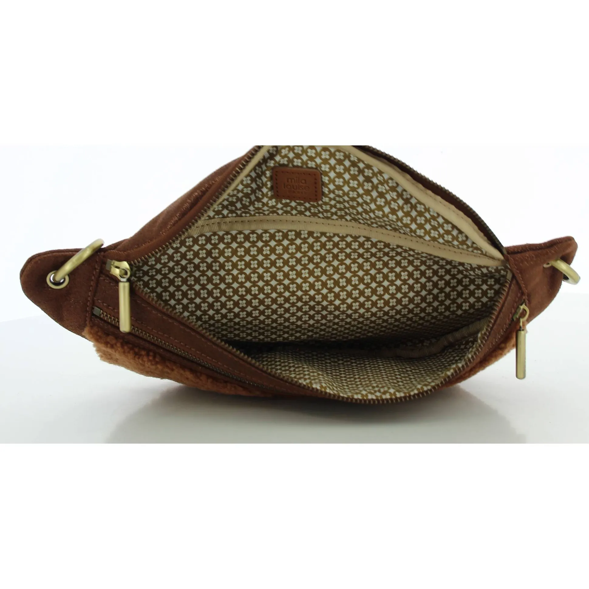 Mila Louise Sac banane Petra TVX effet fourrure*Femme Sacs Banane Femme