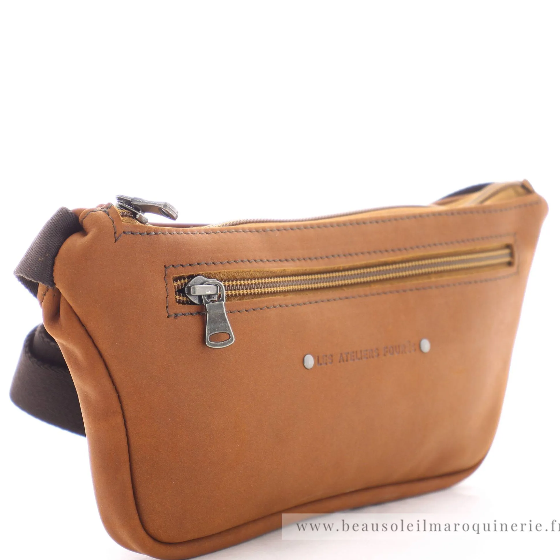 Les Ateliers Foures Sac banane plat Ourea Baroudeur*Homme Petites Sacoches Homme