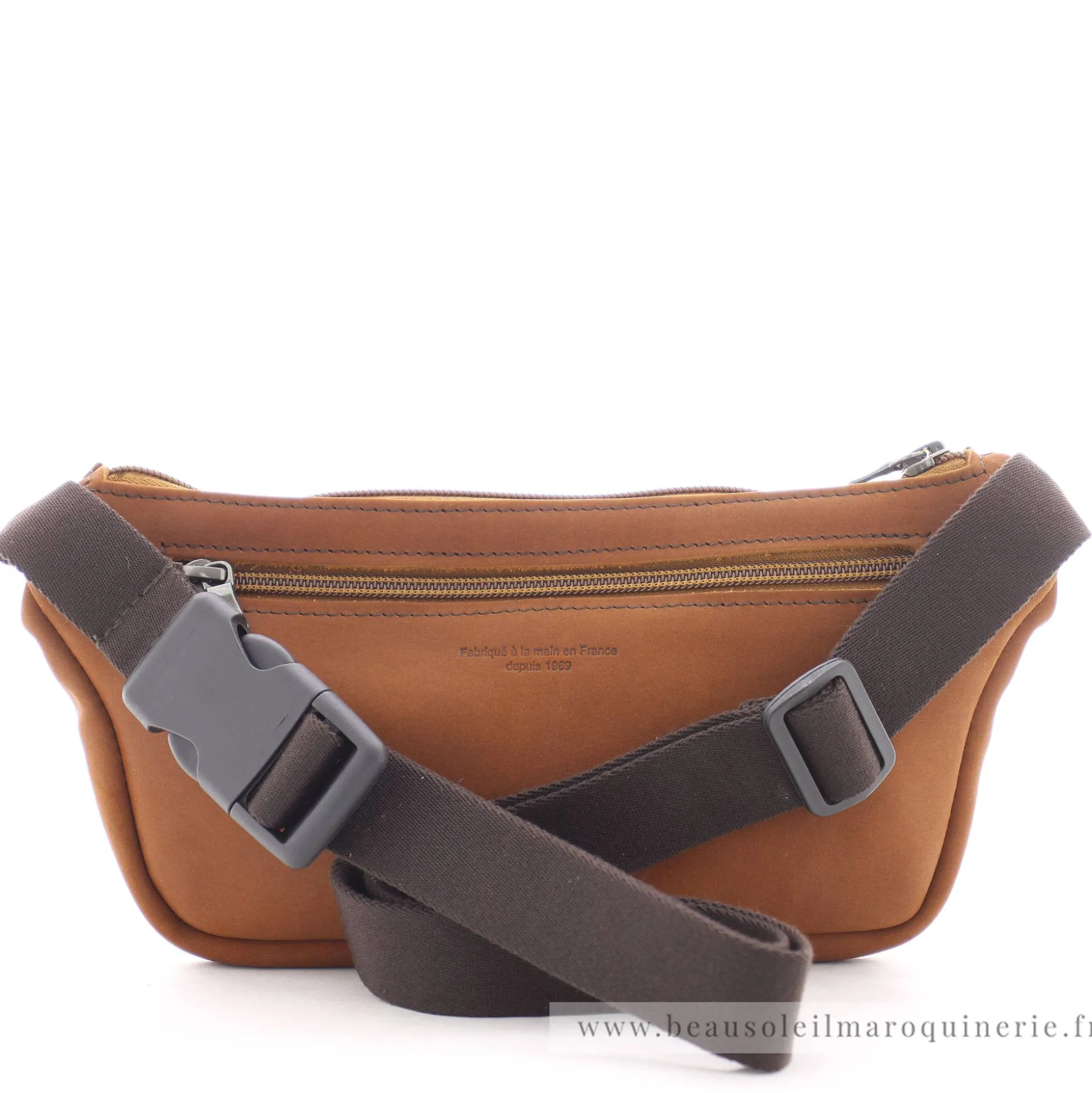 Les Ateliers Foures Sac banane plat Ourea Baroudeur*Homme Petites Sacoches Homme