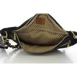 Mila Louise Sac banane zippe Petra X en cuir*Femme Sacs Banane Femme