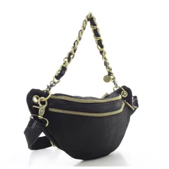 Mila Louise Sac banane zippe Petra X en cuir*Femme Sacs Banane Femme