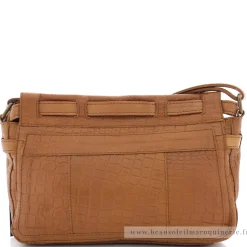 Pieces Sac bandouliere a fermoir Noelle facon croco*Femme Sacs Bandoulière