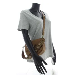 Biba Sac bandouliere a rabat Cody en cuir cloute*Femme Sacs Bandoulière