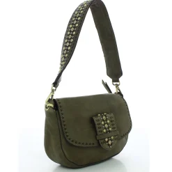 Biba Sac bandouliere a rabat Cody en cuir cloute*Femme Sacs Bandoulière