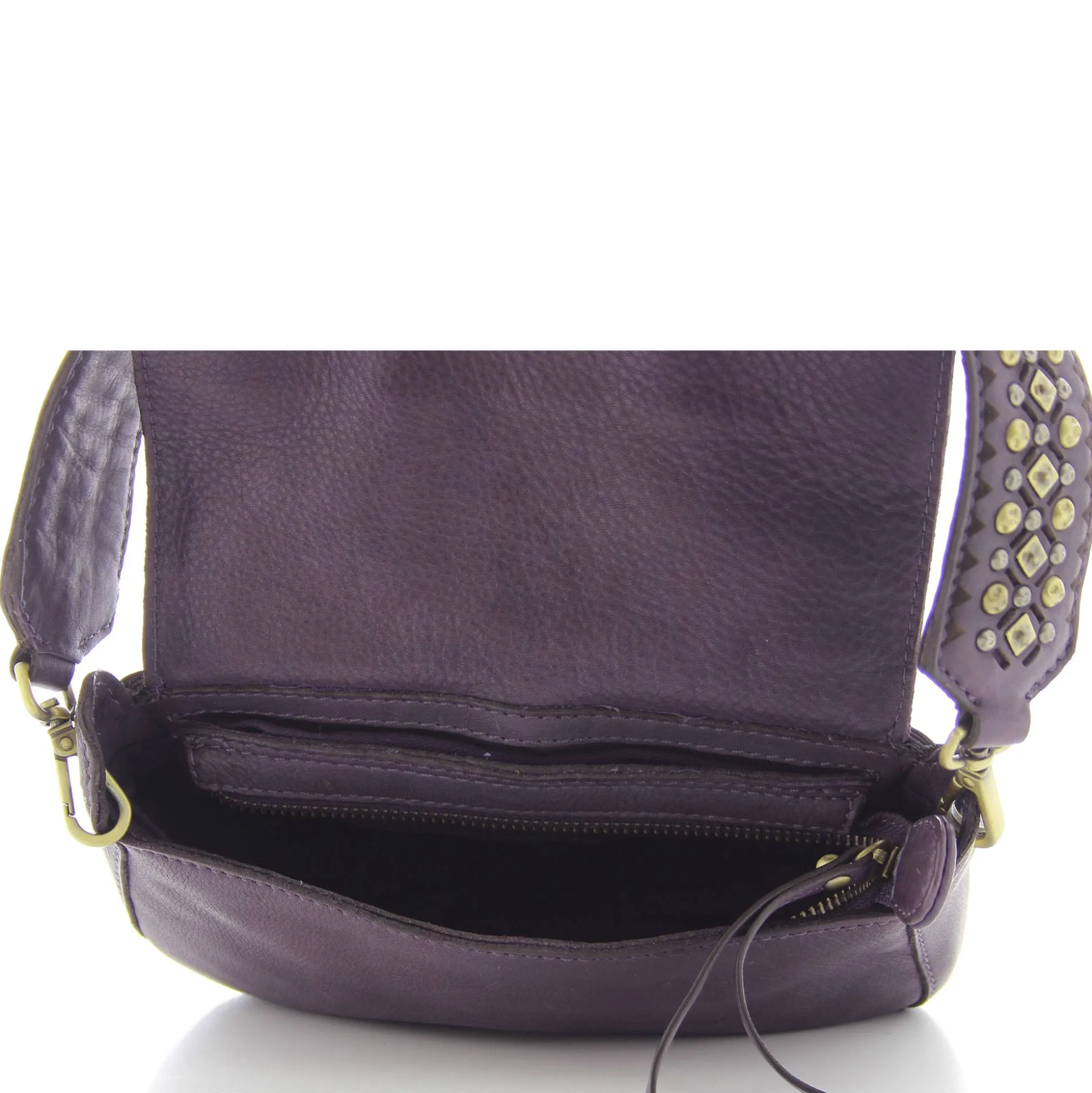 Biba Sac bandouliere a rabat Cody en cuir cloute*Femme Sacs Bandoulière