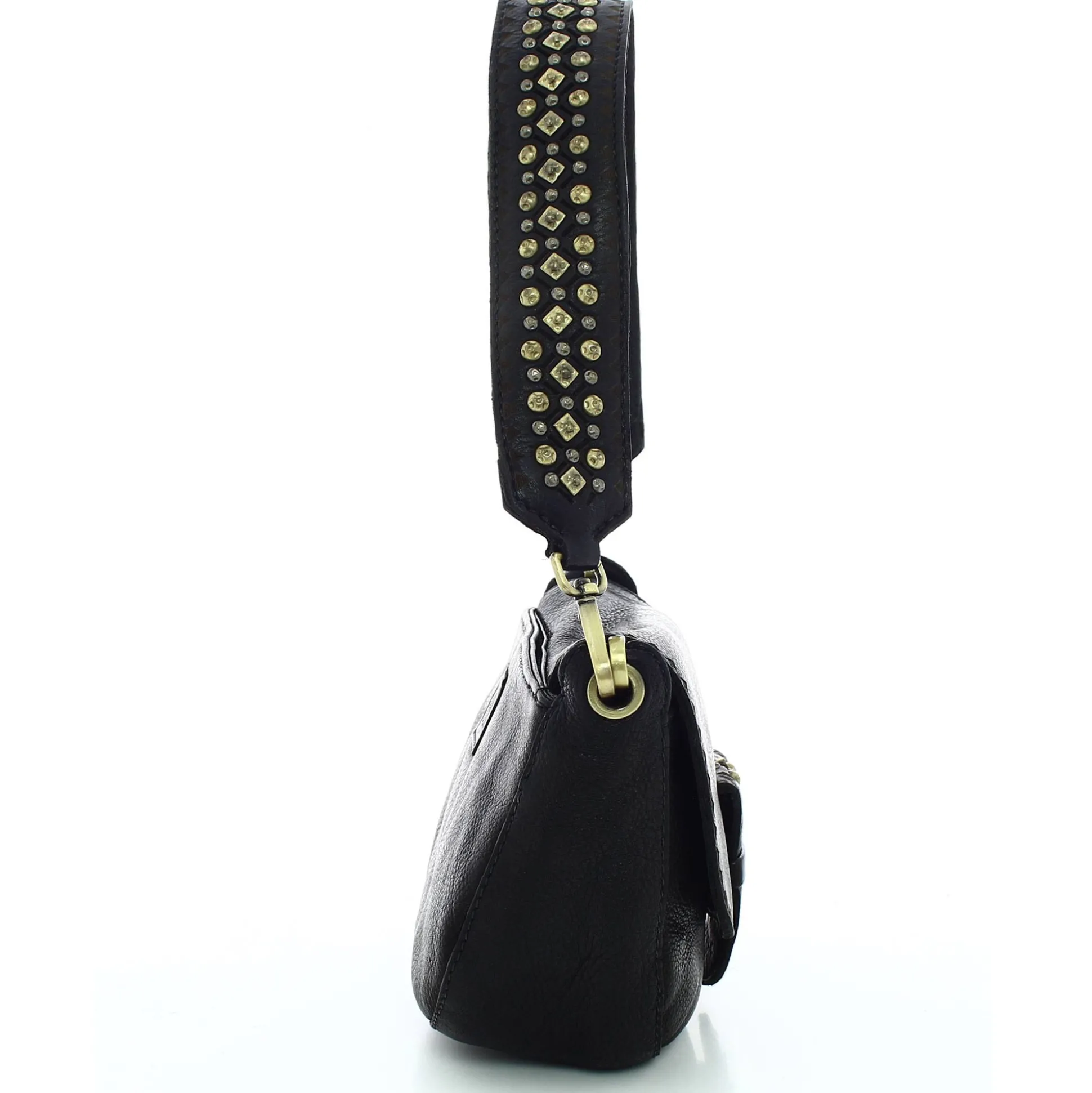 Biba Sac bandouliere a rabat Cody en cuir cloute*Femme Sacs Bandoulière