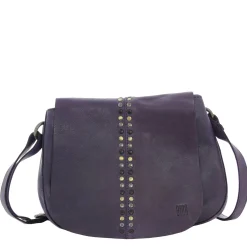Biba Sac bandouliere a rabat cloute Hancock en cuir*Femme Sacs Bandoulière