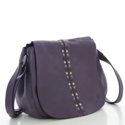 Biba Sac bandouliere a rabat cloute Hancock en cuir*Femme Sacs Bandoulière