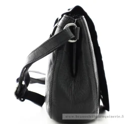 Biba Sac bandouliere a rabat cloute Hancock en cuir*Femme Sacs Bandoulière