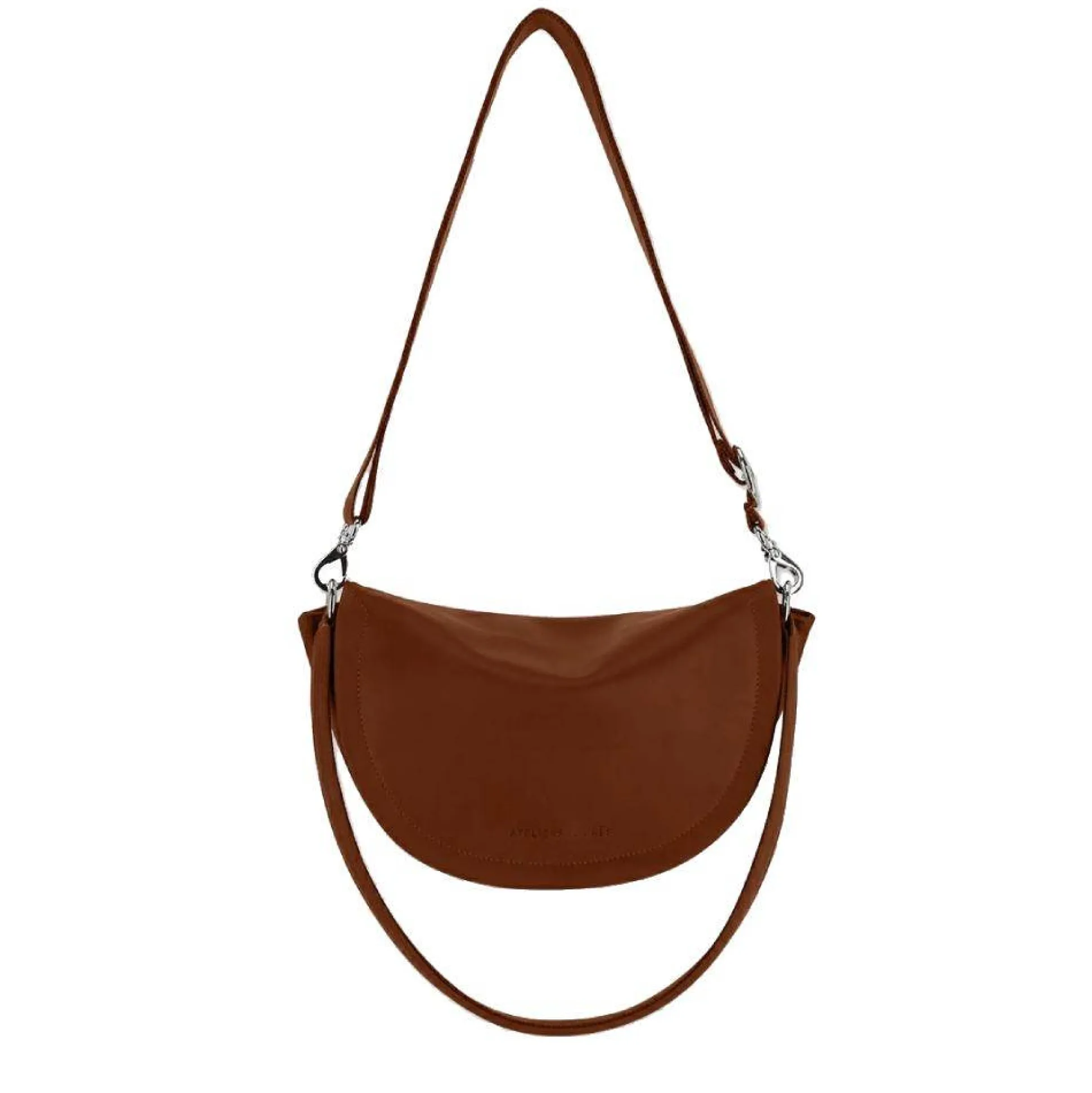 Les Ateliers Foures Sac bandouliere a rabat Compact en cuir*Femme Sacs Porté Épaule