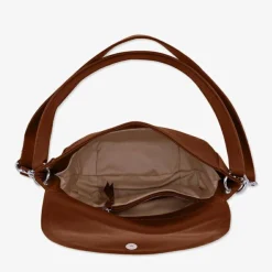 Les Ateliers Foures Sac bandouliere a rabat Compact en cuir*Femme Sacs Porté Épaule
