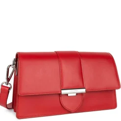 Lancaster Sac bandouliere a rabat en cuir lisse Paris Ily*Femme Sacs Bandoulière