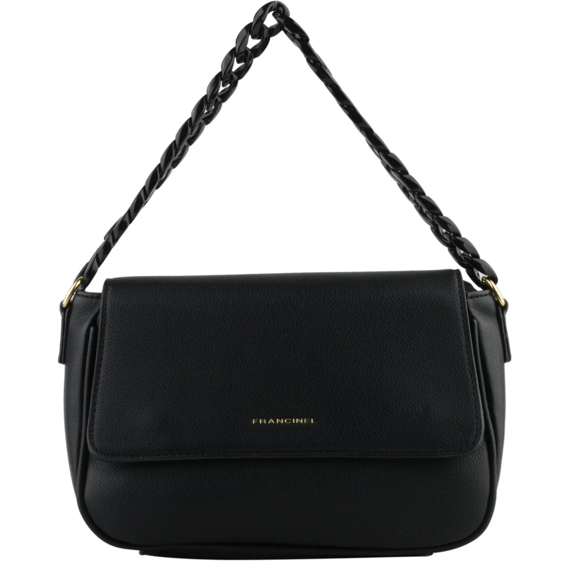 Francinel Sac bandouliere a rabat Naelle avec chaine*Femme Sacs Porté Épaule
