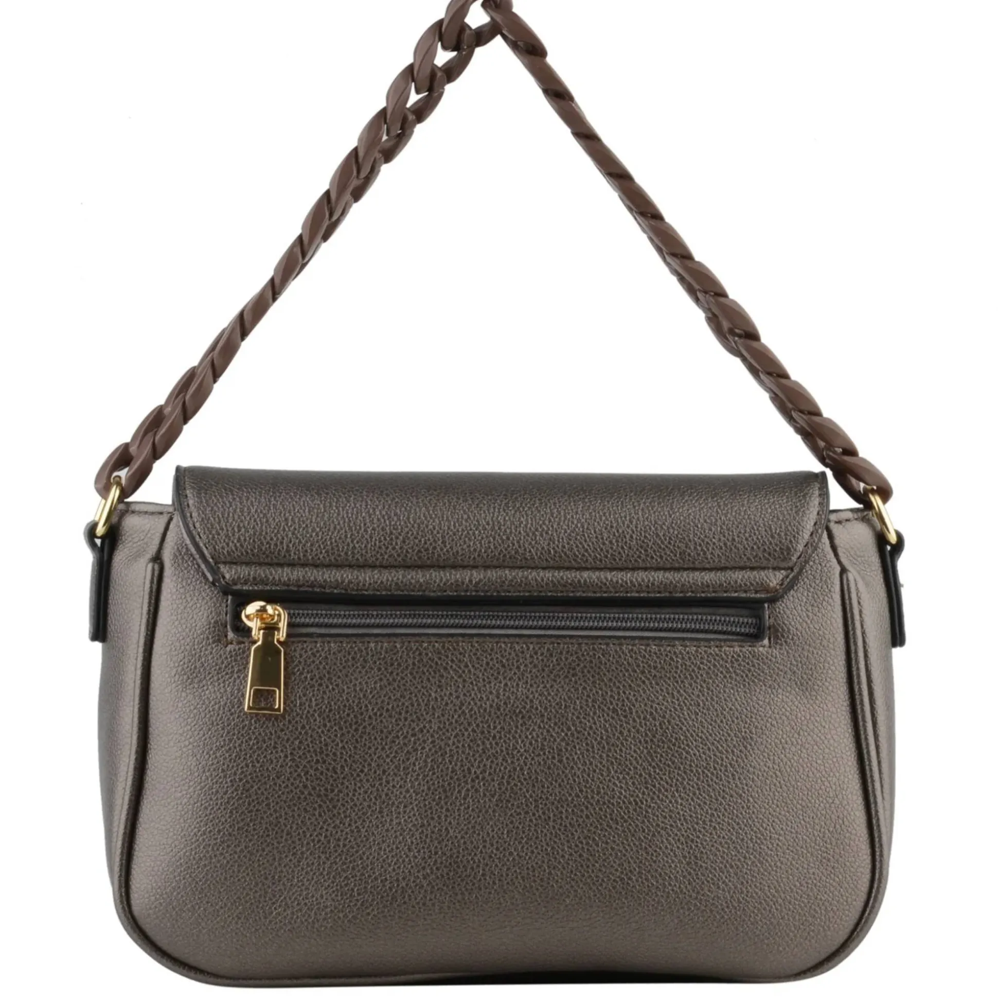 Francinel Sac bandouliere a rabat Naelle avec chaine*Femme Sacs Porté Épaule