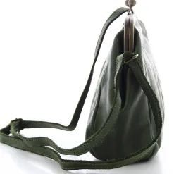 Biba Sac bandouliere Boston en cuir avec fermoir*Femme Sacs Bandoulière