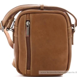 Arthur Aston Sac bandouliere en cuir de vachette Johany*Homme Sacoches Homme