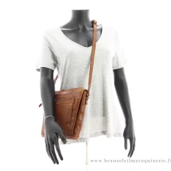 Gianni Conti Sac bandouliere en cuir pleine fleur*Femme Sacs Bandoulière