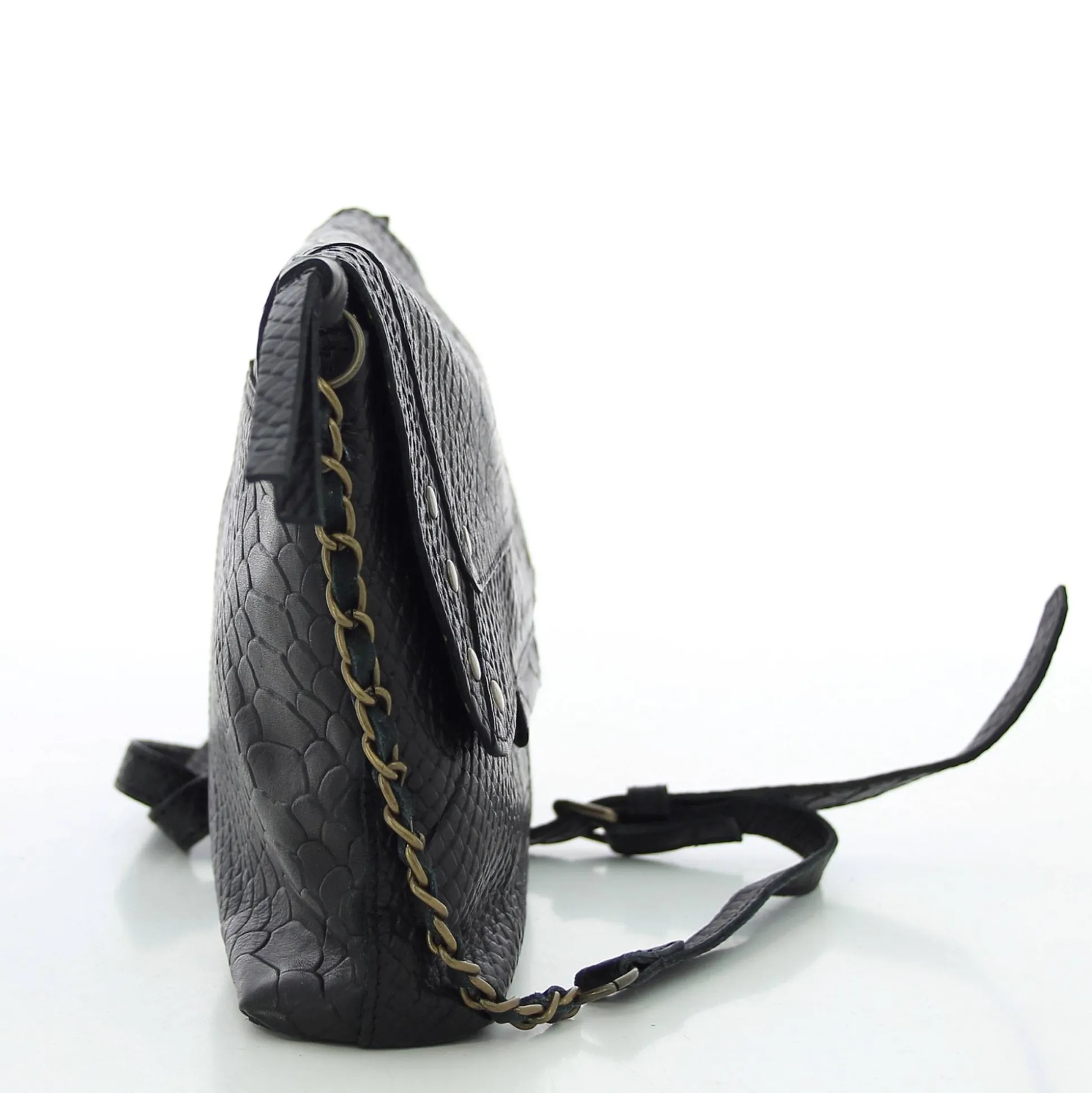 Pieces Sac bandouliere Felizia a rabat en cuir*Femme Sacs Bandoulière