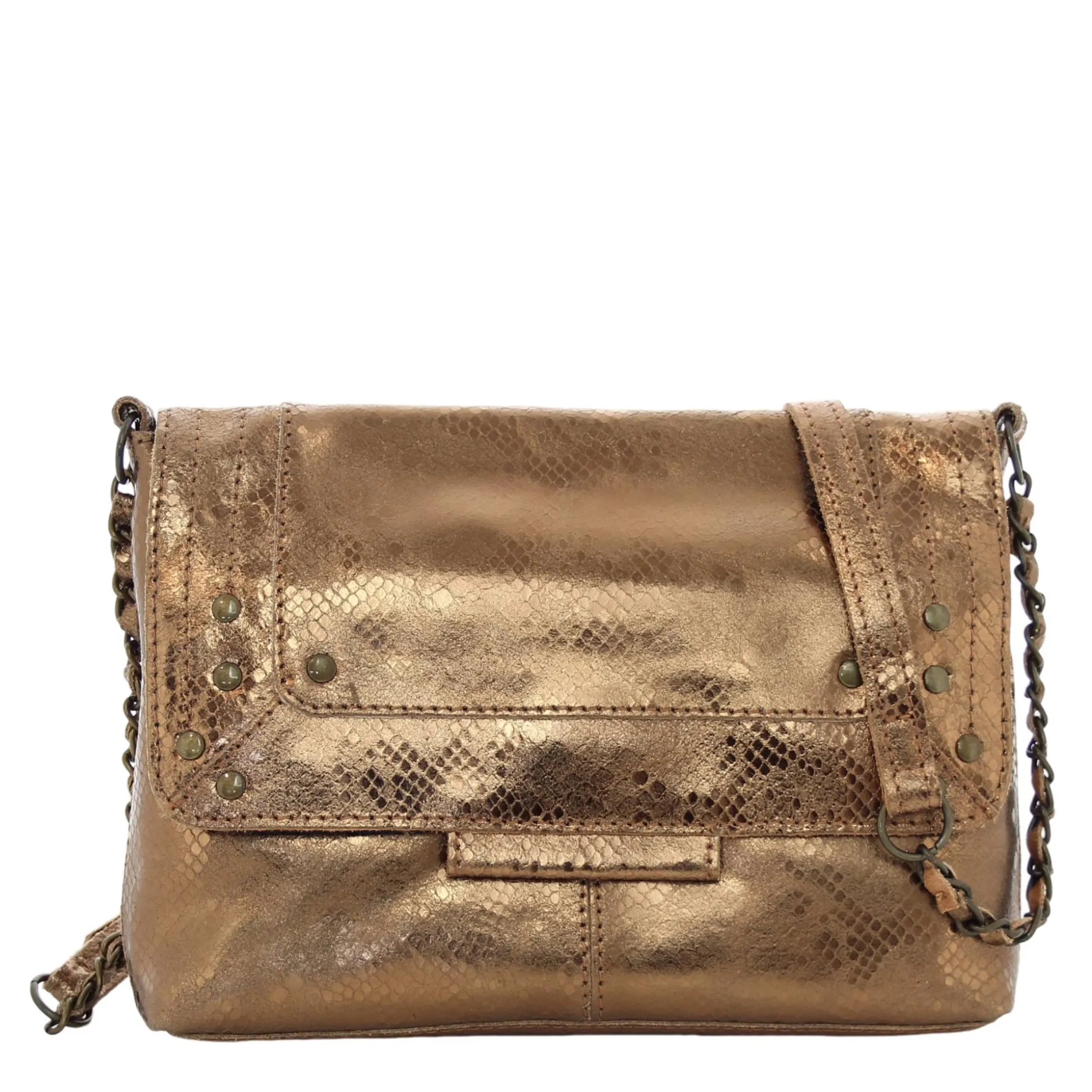 Pieces Sac bandouliere Felizia cuir a rabat*Femme Sacs Bandoulière