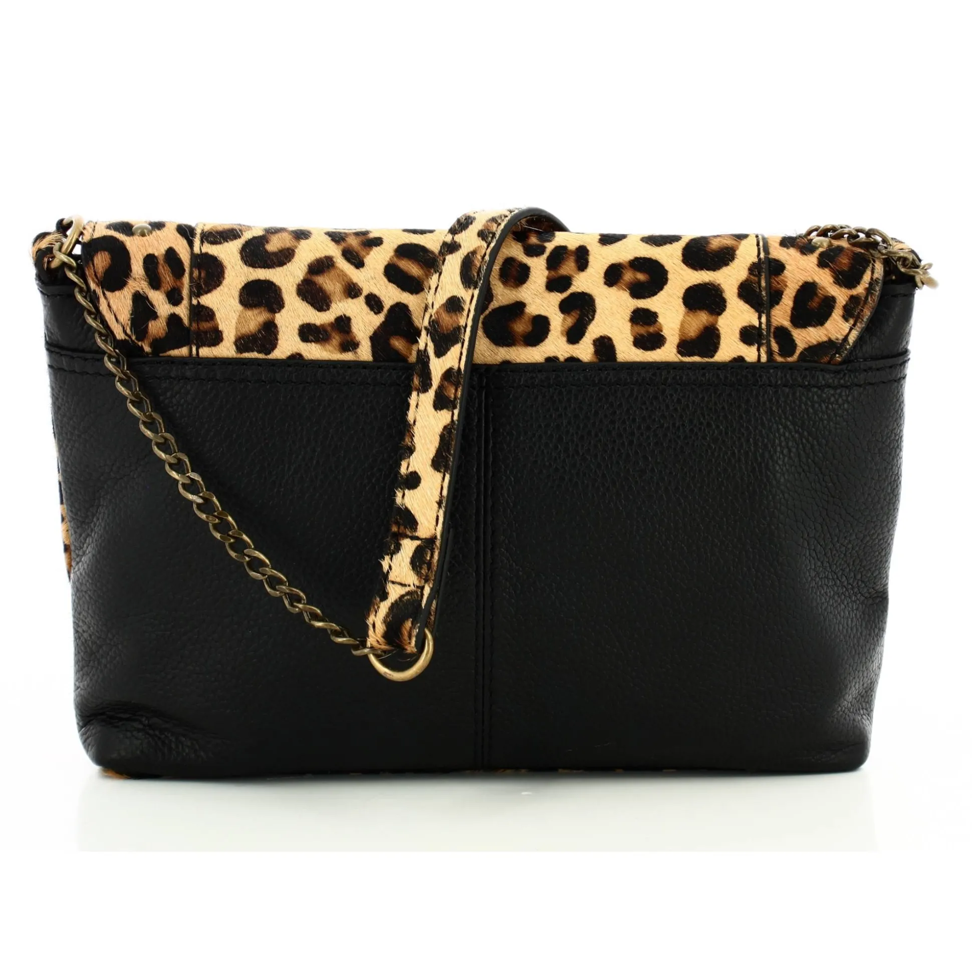 Pieces Sac bandouliere Feliziora cuir facon leopard*Femme Sacs Bandoulière