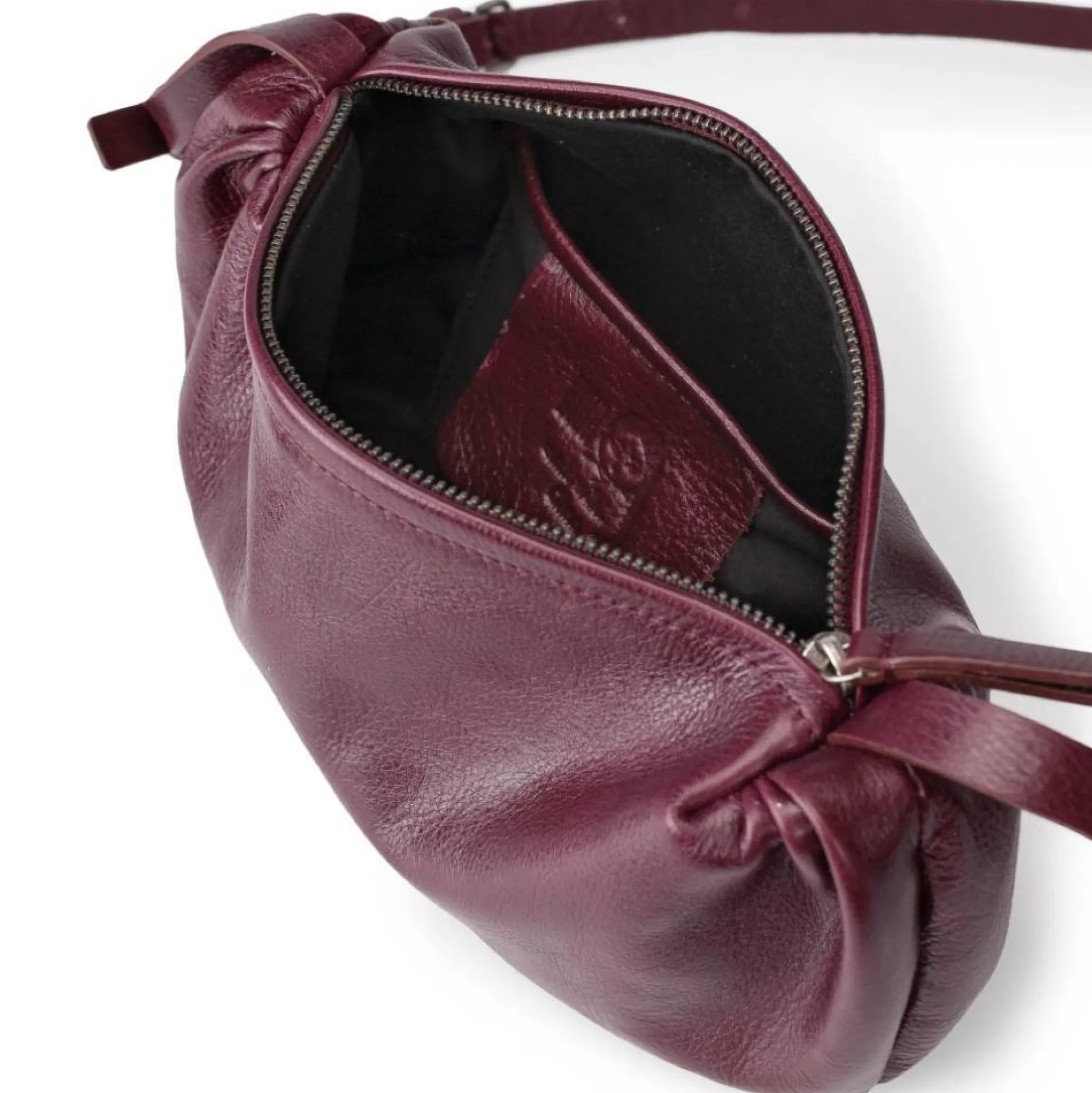 Biba Sac bandouliere Irvine zippe en cuir*Femme Sacs Bandoulière