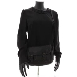 Gianni Conti Sac bandouliere Katrin a rabat en cuir*Femme Sacs Bandoulière