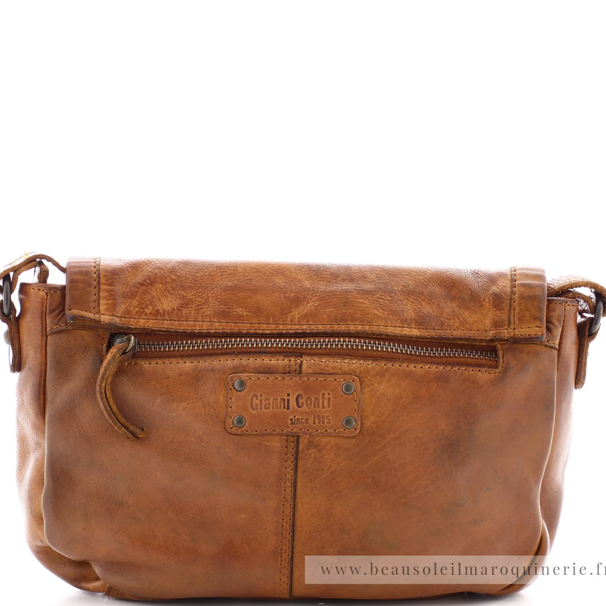 Gianni Conti Sac bandouliere Katrin a rabat en cuir*Femme Sacs Bandoulière