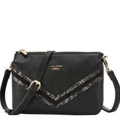 Lollipops Sac bandouliere M multipocket effet graine Ostuni*Femme Sacs Bandoulière