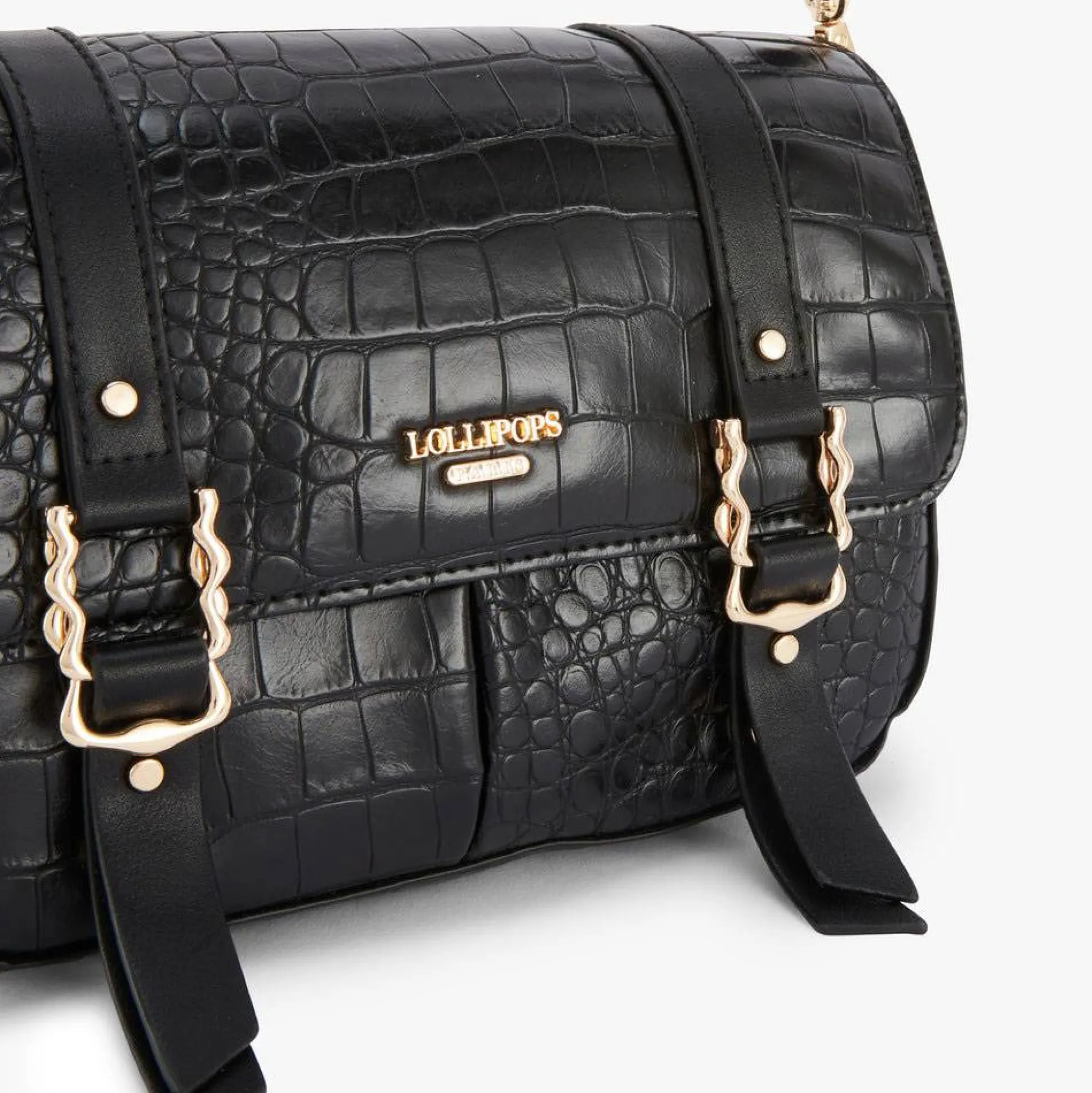 Lollipops Sac bandouliere M Olizy effet croco*Femme Sacs Bandoulière