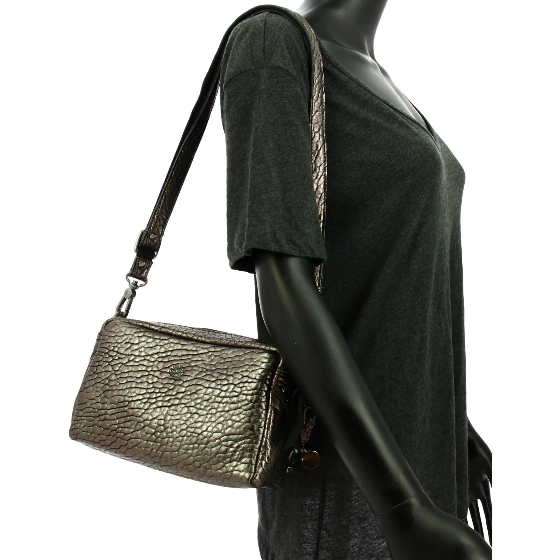 Mila Louise Sac bandouliere Mama J cuir bubble*Femme Sacs Bandoulière