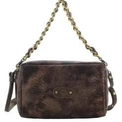 Mila Louise Sac bandouliere Mama PT3 facon python*Femme Sacs Bandoulière