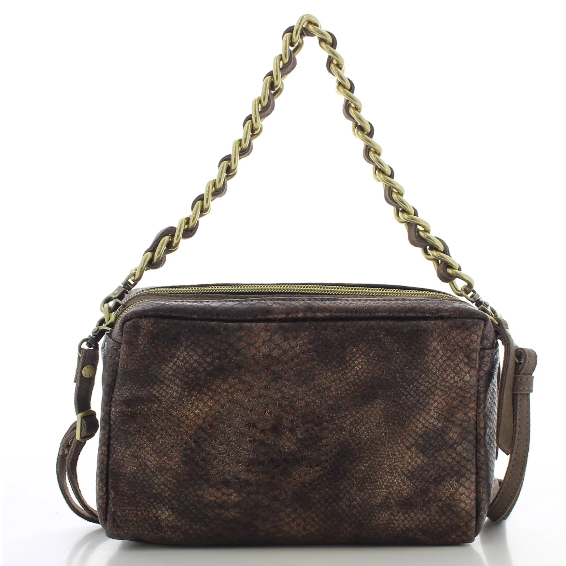 Mila Louise Sac bandouliere Mama PT3 facon python*Femme Sacs Bandoulière