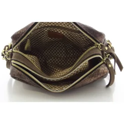 Mila Louise Sac bandouliere Mama PT3 facon python*Femme Sacs Bandoulière