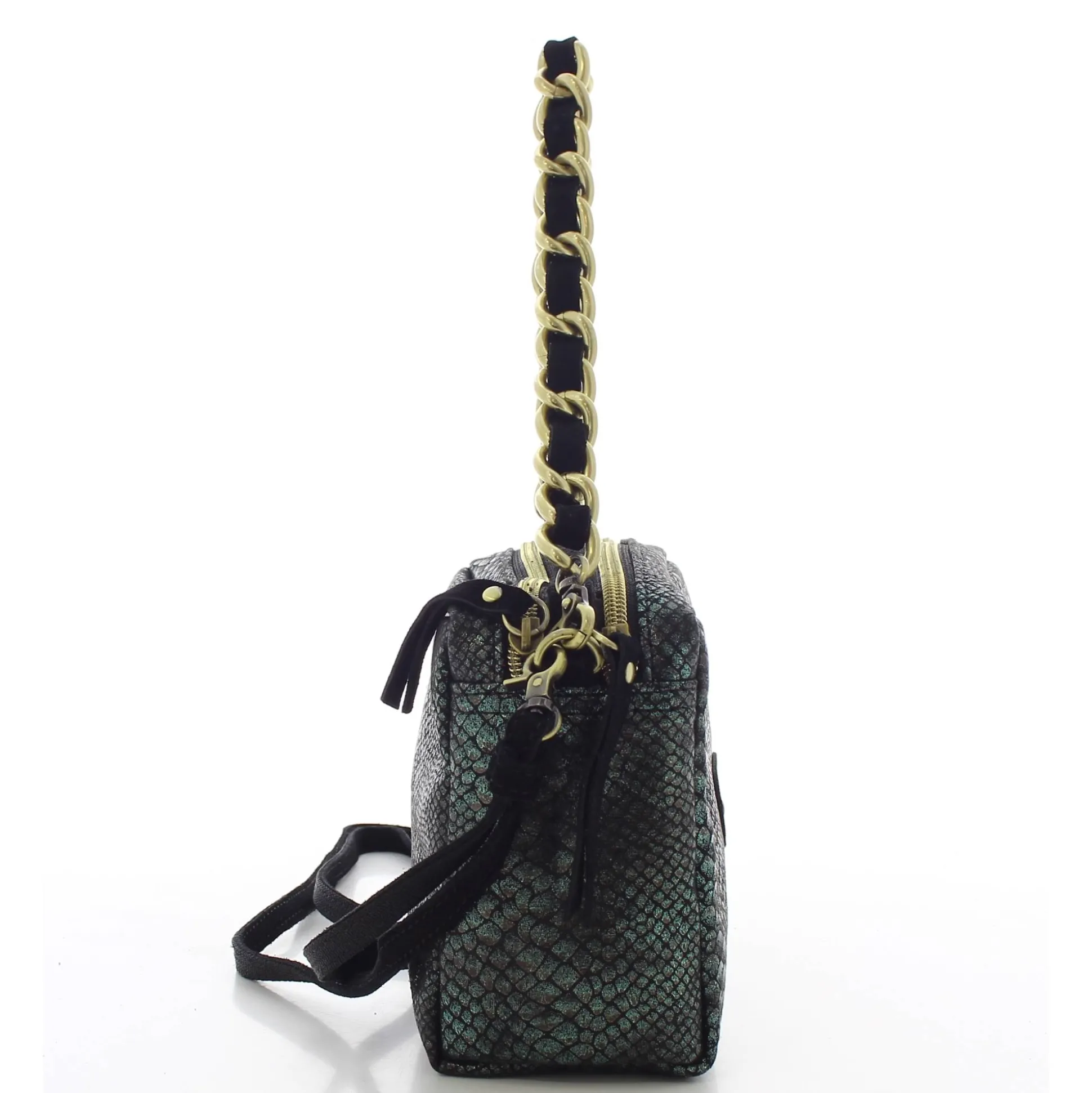 Mila Louise Sac bandouliere Mama PT3 facon python*Femme Sacs Bandoulière