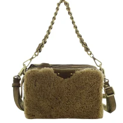 Mila Louise Sac bandouliere Mama TVX effet mouton*Femme Sacs Bandoulière