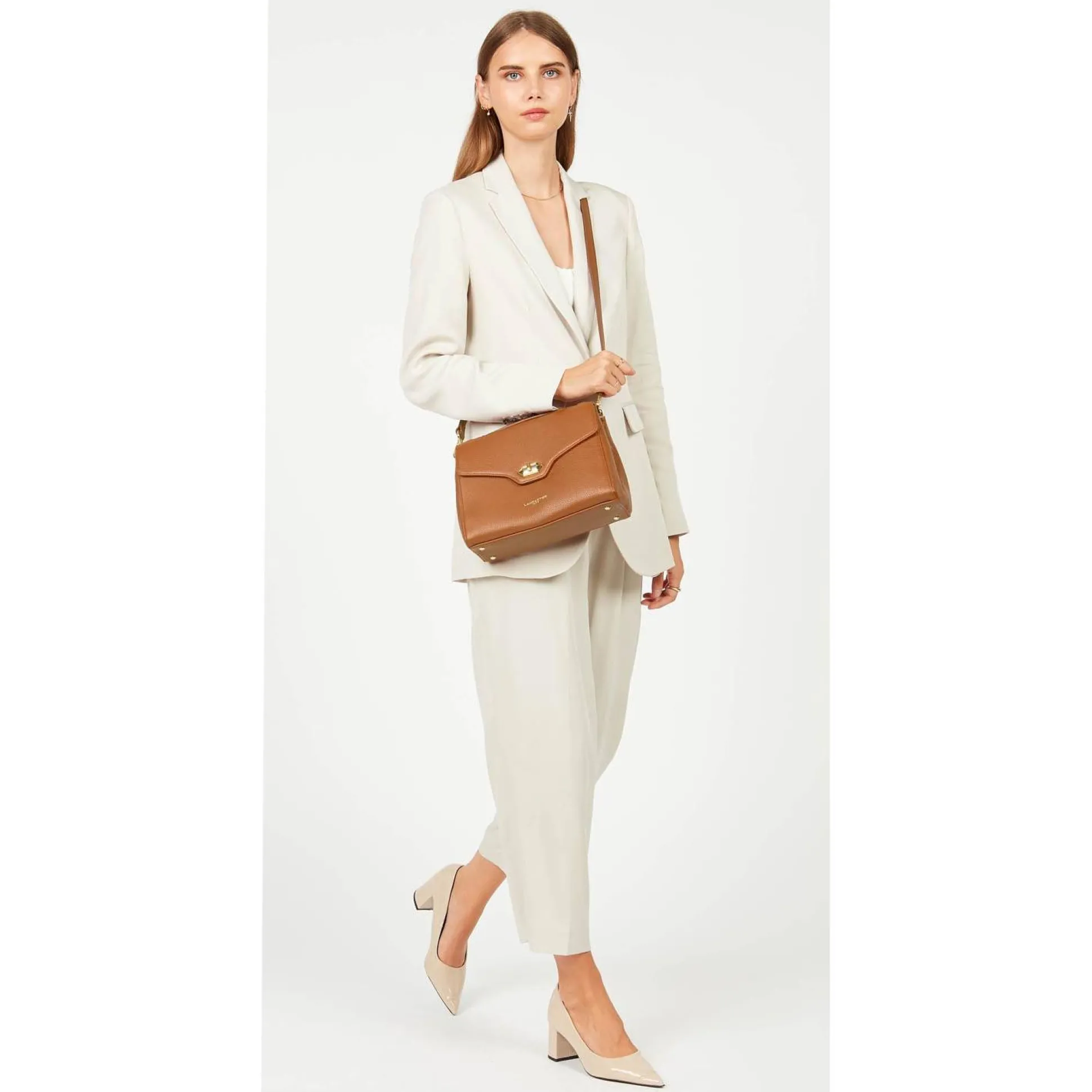Lancaster Sac bandouliere Milano Cosmos rabat fermoir*Femme Sacs Bandoulière
