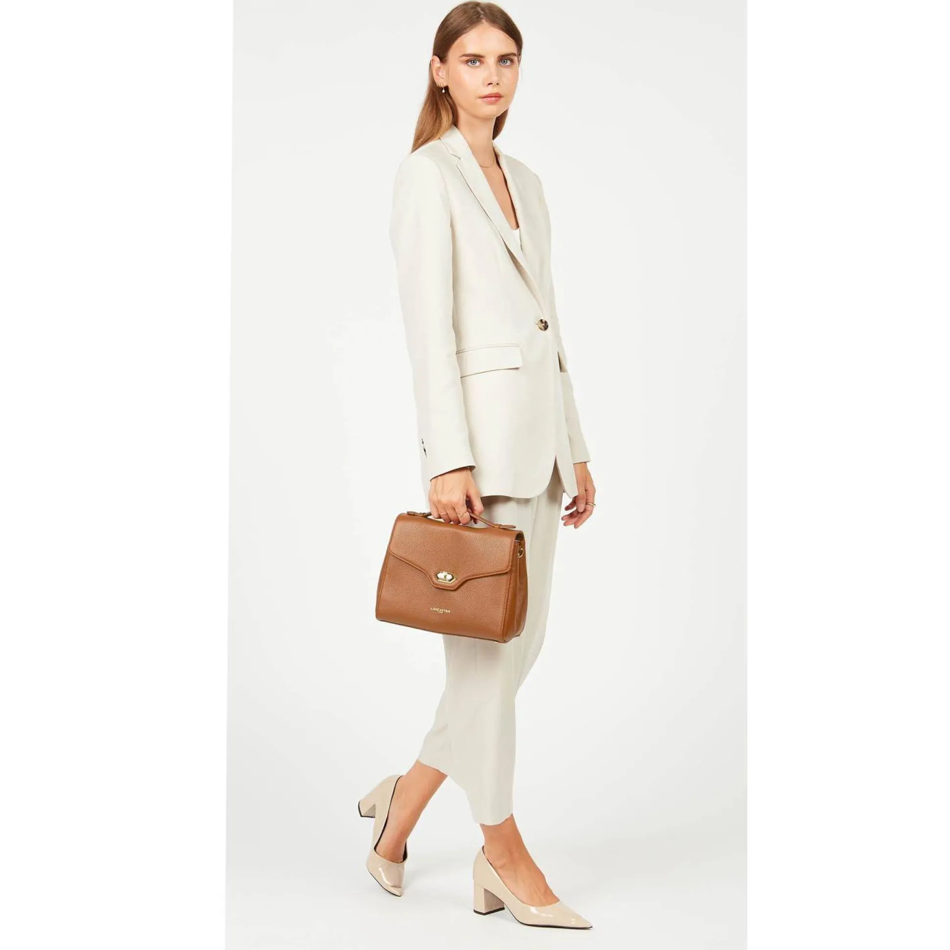 Lancaster Sac bandouliere Milano Cosmos rabat fermoir*Femme Sacs Bandoulière
