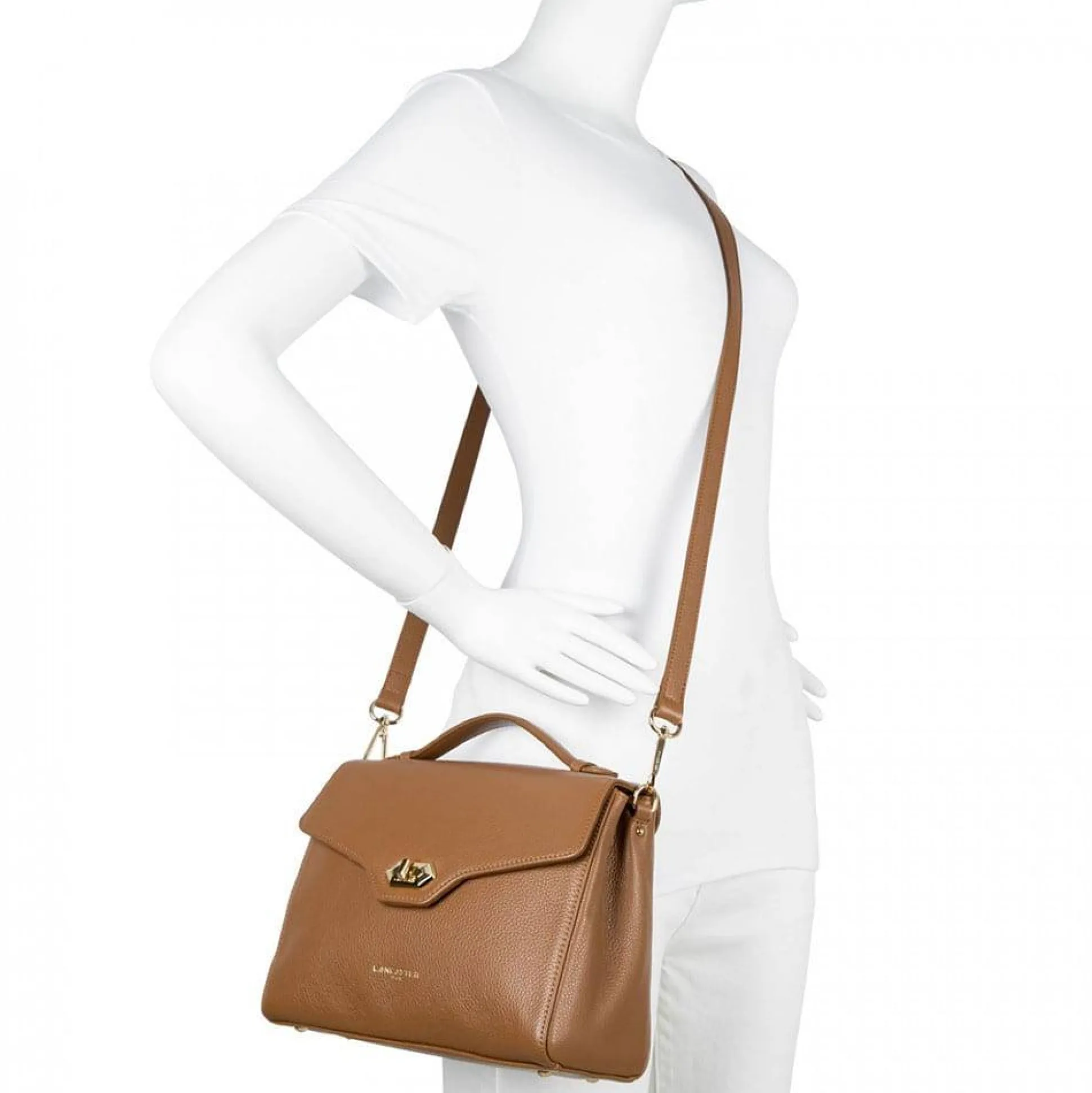 Lancaster Sac bandouliere Milano Cosmos rabat fermoir*Femme Sacs Bandoulière