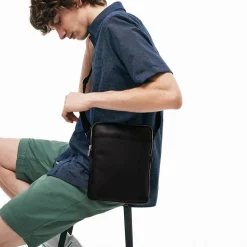 Lacoste Sac bandouliere moyen en similicuir Gael*Homme Sacoches Homme