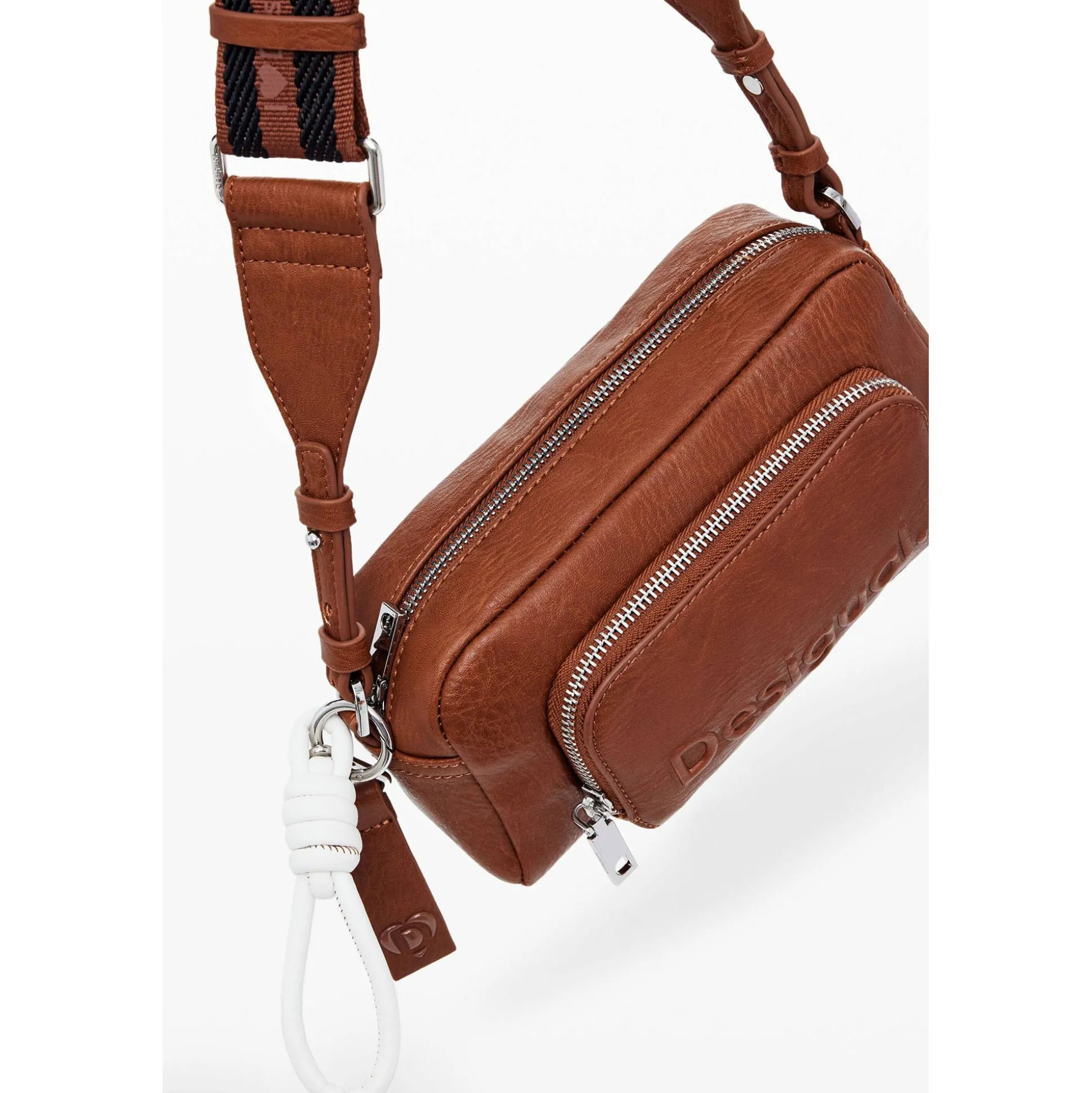 Desigual Sac bandouliere multi-poches zippe*Femme Sacs Bandoulière