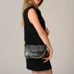 Mac Douglas Sac bandouliere rabat facon python Kiribati Bryan*Femme Sacs Bandoulière