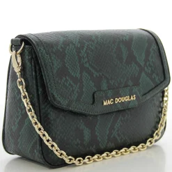 Mac Douglas Sac bandouliere rabat facon python Kiribati Bryan*Femme Sacs Bandoulière