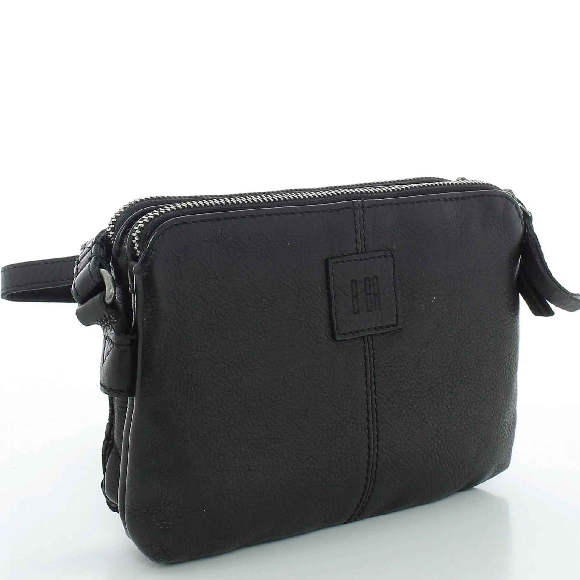 Biba Sac bandouliere tresse Moab zippe en cuir*Femme Sacs Bandoulière