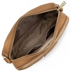 Lancaster Sac bandouliere zippe Dune*Femme Sacs Bandoulière