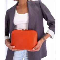 Les Ateliers Foures Sac bandouliere zippe Europe Baroudeuse*Femme Sacs Bandoulière