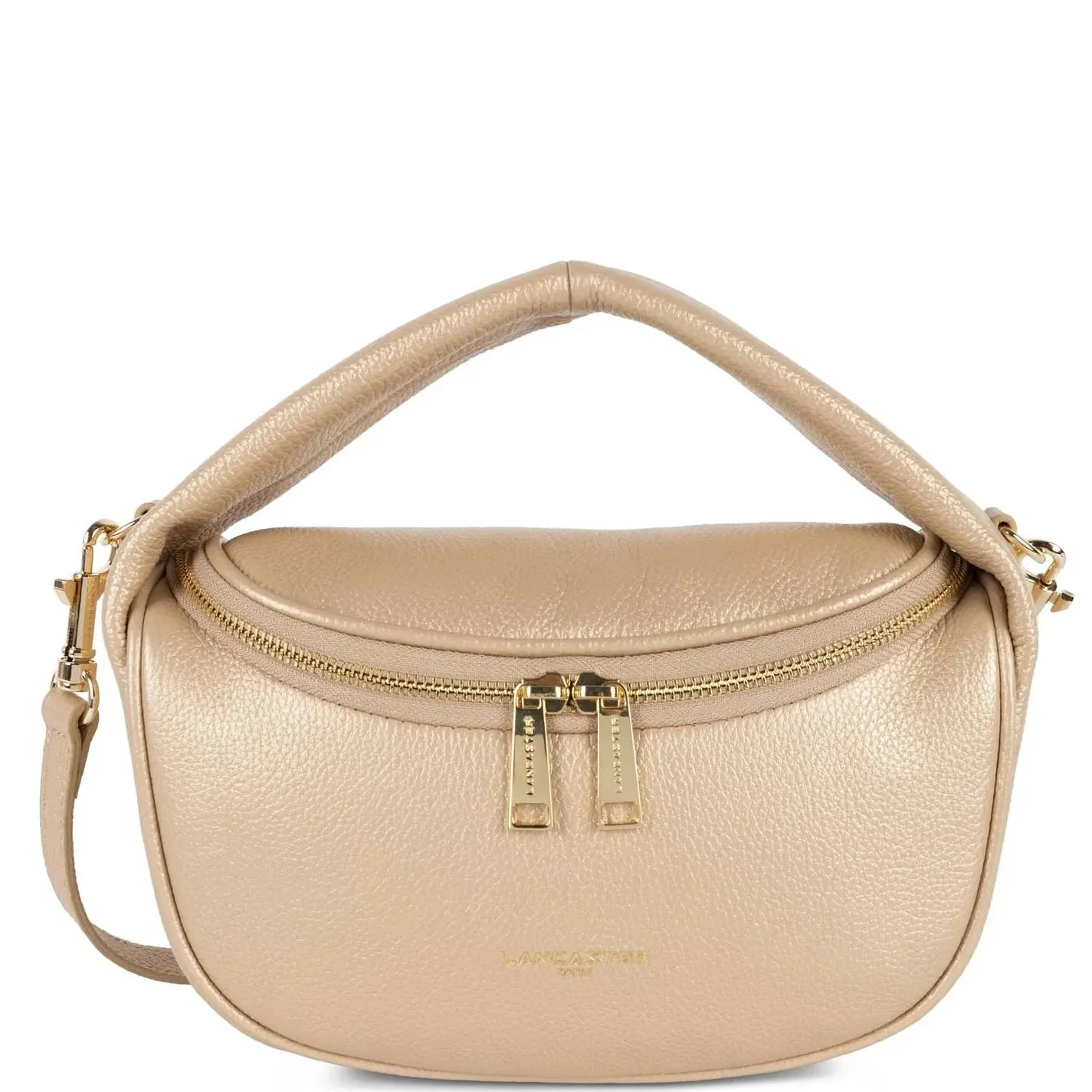 Lancaster Sac bandouliere zippe Vanity Ceau*Femme Sacs Bandoulière