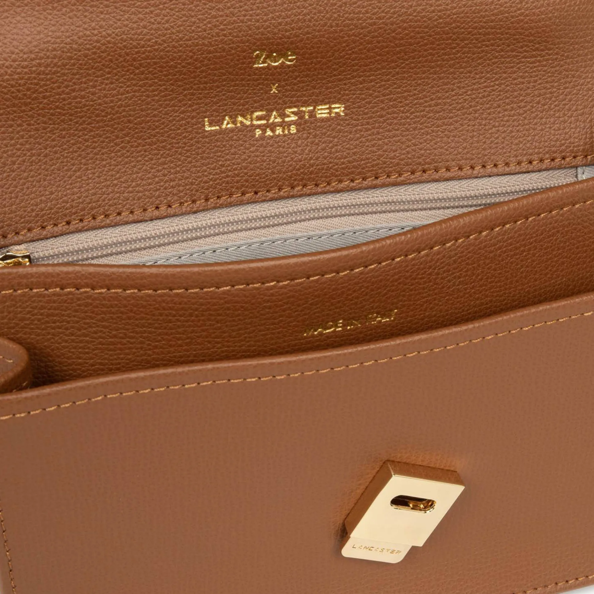 Lancaster Sac bandouliere Zoe en cuir recycle*Femme Sacs Bandoulière