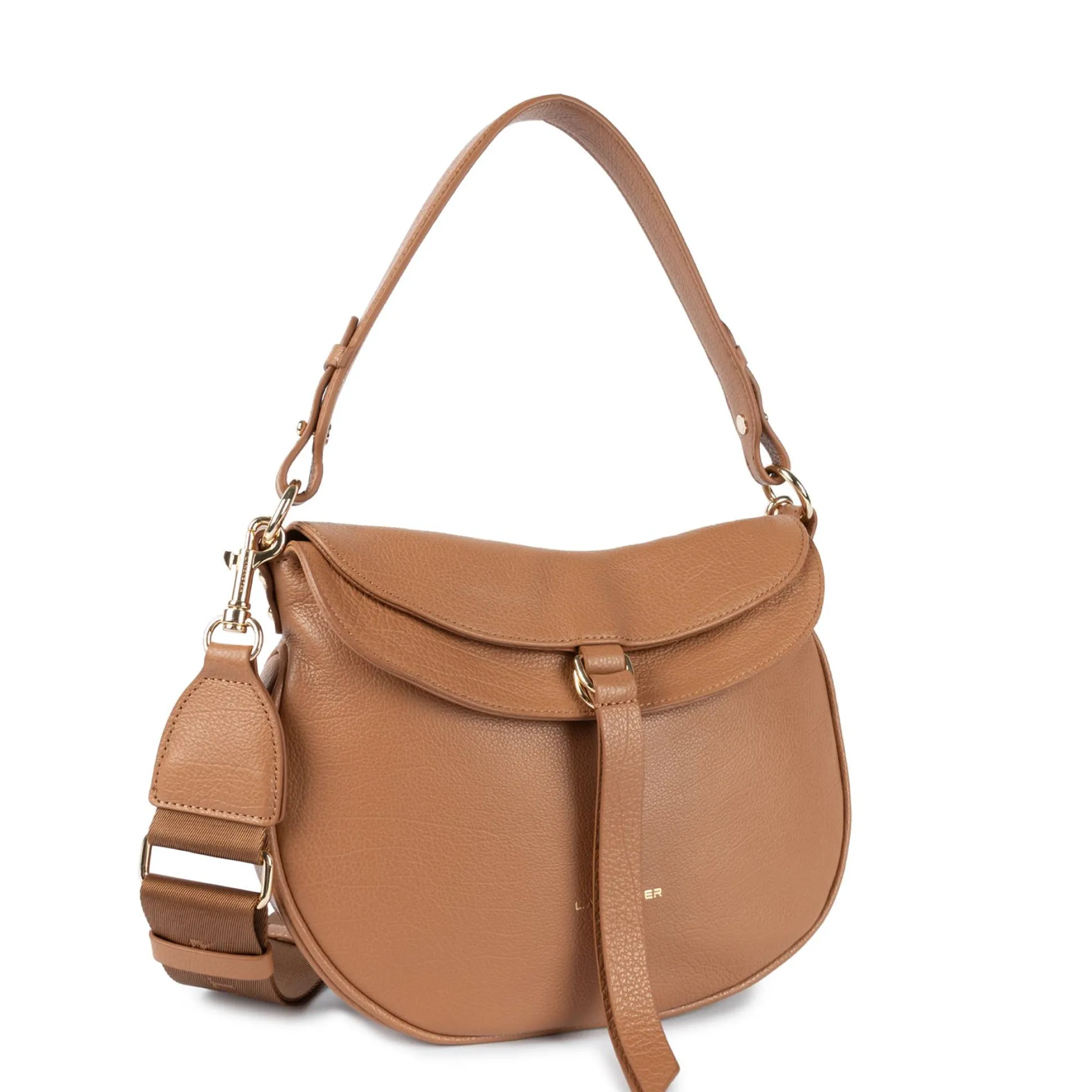 Lancaster Sac besace a rabat aimante Dune Gaia*Femme Sacs Bandoulière
