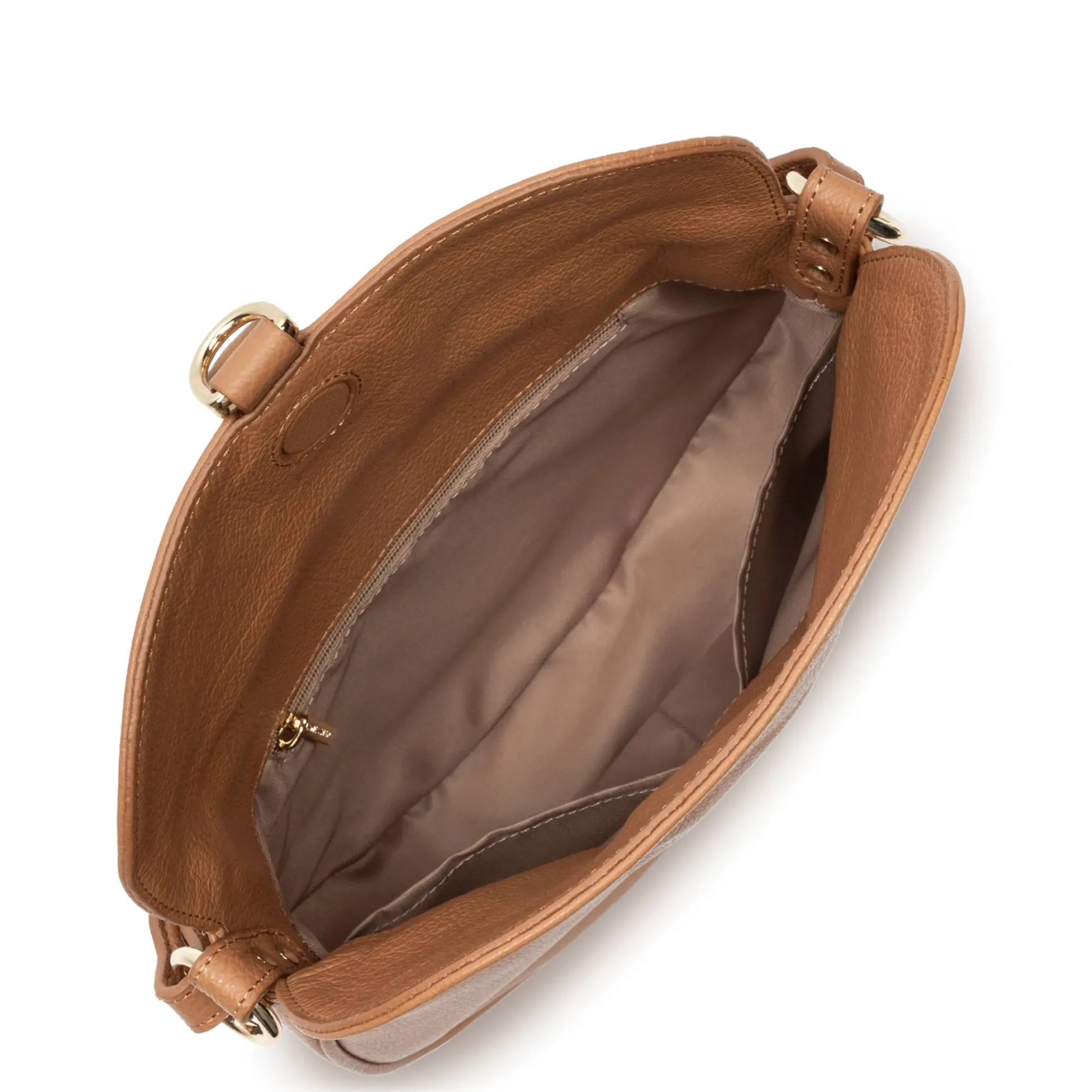 Lancaster Sac besace a rabat aimante Dune Gaia*Femme Sacs Bandoulière