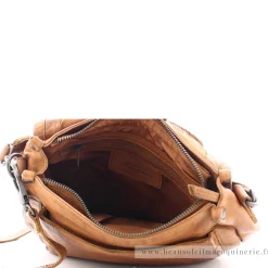 Gianni Conti Sac besace bandouliere a rabat en cuir Vintage*Femme Sacs Bandoulière